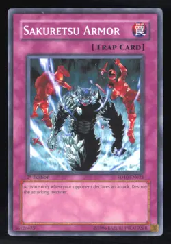 Sakuretsu Armor YSD-EN037 1st Edition Common Yu-Gi-Oh Lightly Played - Image 1