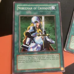 3x Cards Nobleman of Crossout SBC1 ENF15 Speed Duel 1st Editions Yu Gi Oh! - Image 3