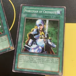 3x Cards Nobleman of Crossout SBC1 ENF15 Speed Duel 1st Editions Yu Gi Oh! - Image 4