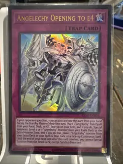Yugioh Angelechy Opening to E4 CORI-EN096 Ultra Rare 1st Edition Near Mint - Image 1