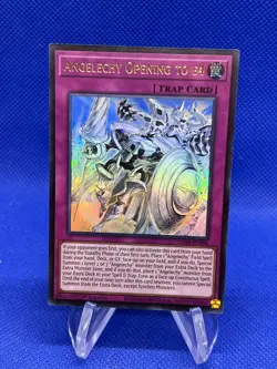 YuGiOh Chaos Origins 1st Edition Angelechy Opening to e4 CORI-EN096 NM - Image 1