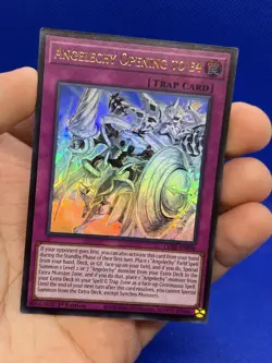 YuGiOh Chaos Origins 1st Edition Angelechy Opening to e4 CORI-EN096 NM - Image 2
