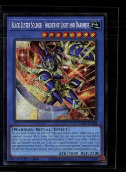 Yu-Gi-Oh! Black Luster Soldier Chaos Origins SR CORI-EN028 - Image 1