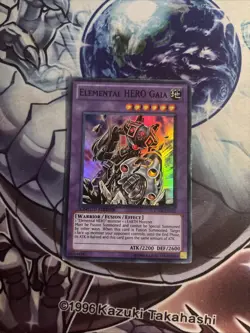 (YT) Elemental HERO Gaia CT08-EN011 2011 Collectors Tins Yu-Gi-Oh Limited LP/MP - Image 1