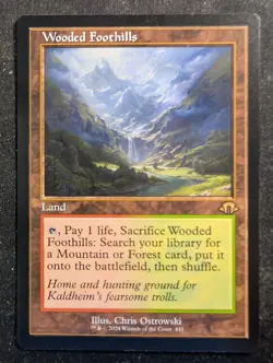Wooded Foothills - Retro Frame - Modern Horizons 3 (MTG) - Image 1