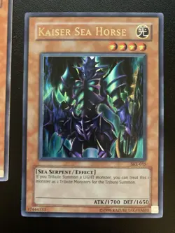 2x Kaiser Sea Horse SKE-015 Starter: Kaiba Evo Ultra Rare Unlimited YuGiOh MP - Image 4