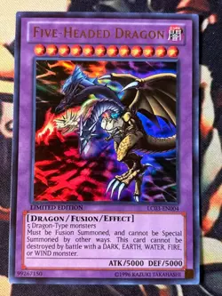 Yugioh: Five-Headed Dragon - LC03-EN004 - Ultra Rare - Limited Edition - NM - Image 1