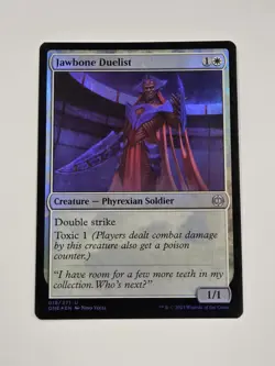 Jawbone Duelist 18 MTG Phyrexia: All Will Be One Uncommon NP Foil - Image 1