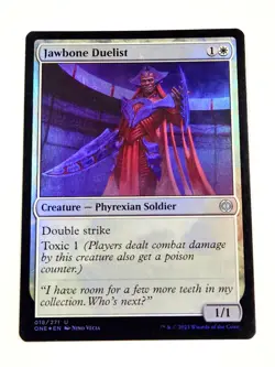 Jawbone Duelist 18 MTG Phyrexia: All Will Be One Uncommon NP Foil - Image 5