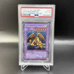PSA 4 - Yu-Gi-Oh! - 2002 - Thousand Dragon - MRD-143 1st Ed Holo - Image 1