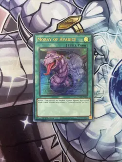 (Ey) YuGiOh Moray of Avarice - POTE-EN084 - Ultra Rare - 1st Edition VLP - Image 1