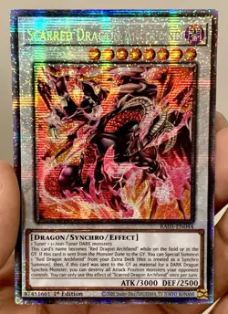 Yugioh Scarred Dragon Archfiend RA05-EN044 Starlight Rare 1st Ed NM w/Tracking - Image 1