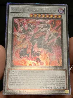 Yugioh Scarred Dragon Archfiend RA05-EN044 Starlight Rare 1st Ed NM w/Tracking - Image 5