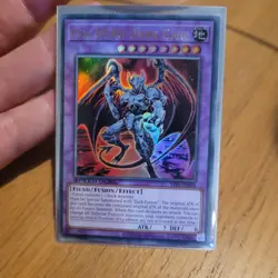 Evil Hero Dark Gaia Ultra Rare 1st Ed STP6 Yugioh Konami Mint Speed Duel EN004 - Image 2