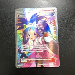Pokemon TCG Iris 101/101 Plasma Blast Full Art Holo Ultra Rare Trainer Card - Image 1