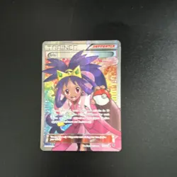 Pokemon TCG Iris 101/101 Plasma Blast Full Art Holo Ultra Rare Trainer Card - Image 3