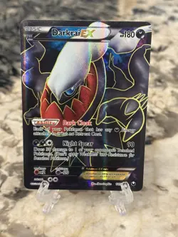 2012 Pokemon Darkrai EX Full Art #107/108 Dark Explorers Holo Ultra Rare - Image 1