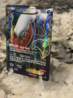 2012 Pokemon Darkrai EX Full Art #107/108 Dark Explorers Holo Ultra Rare - Image 3