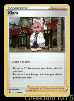 Klara 145/198 Holo Promo Miscellaneous Cards & Products Pokemon Near Mint - Image 1