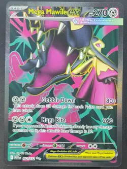 Mega Mawile ex 162/132 Ultra Rare Mega Evolution Pokemon TCG - Image 1