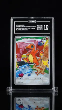 2026 POKEMON FIRST PARTNER ILLUSTRATION SERIES 1 KANTO STARTERS 37 38 39 TAG 10 - Image 4