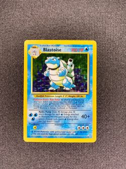 Blastoise 2/102 Holo Rare Base Set Pokemon TCG Card Lightly Played!! - Image 1