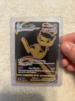 Pokemon Mew VMAX Fusion Strike Secret Rare Full Art Holo Psychic 310 HP Card - Image 1