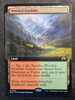 Wooded Foothills - Extended - Modern Horizons 3 (MTG) - Image 1