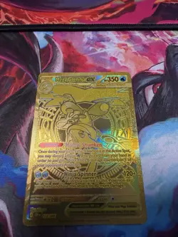 Pokemon Co Mega Greninja EX 122/086 CRIM Gold Full Art Holo EN 350 HP Stage 2 - Image 3