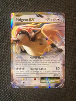 Pidgeot EX - 64/108 - Pokemon Evolutions XY Ultra Rare Card NM - Image 1