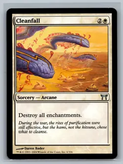 Magic MTG Champions of Kamigawa Cleanfall #6/306 TCG CCG - Image 1