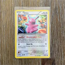 NM Pokemon Ditto Promo Holo XY40 XY 70 HP English 2015 TCG Card - Image 1