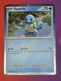 Squirtle Holo SVP 048 Black Star Promo Pokemon Card NM - Image 1