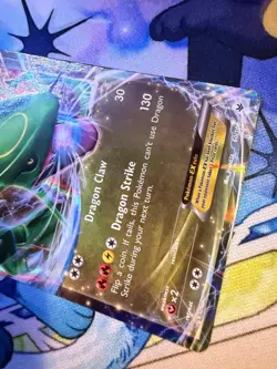 Pokemon TCG Rayquaza EX 60/108 Roaring Skies Ultra Rare Holo - Image 3
