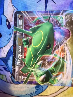 Pokemon TCG Rayquaza EX 60/108 Roaring Skies Ultra Rare Holo - Image 4