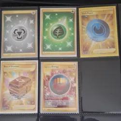 Pokemon TCG 5-Card Holo/Reverse Holo Lot English - Dark Patch, Box of Disaster - Image 1