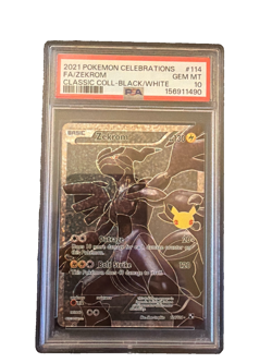 PSA 10 Gem Mint Zekrom 114/114 Celebrations Classic Collection Pokemon Card - Image 1