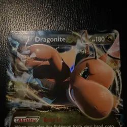 Dragonite EX 74/111 XY Furious Fists Holo Ultra Rare - Image 3