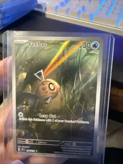 Feebas 198/191 Sv08: Surging Sparks Illustration Rare Pokemon TCG NM - Image 3