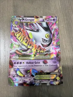 2016 XY Promos M Gengar EX Black Star Promo #XY166 HP - Image 1