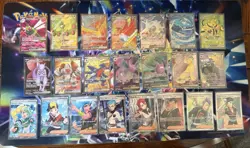 Pokemon Destined Rivals Complete Set Of Ultra Full Arts. Card #206-227 - Image 1