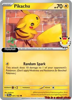 Pikachu (Pokemon Day 2026) [Pokemon MCAP - 051/162] Holofoil - Image 1