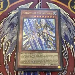 Yugioh! 1x Witness of the Ancient CORI-EN081 Ultra Rare 1st Ed NM - Image 1