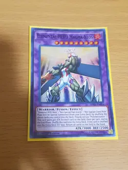 yugioh elemental hero magma neos SHVA-EN034 SUPER RARE UNLIMITED - Image 1