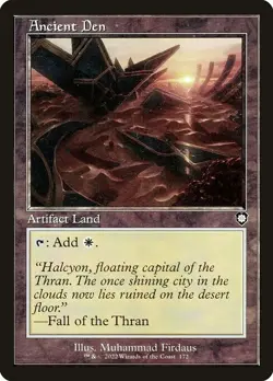 NM Retro Ancient Den, MTG, The Brothers' War, Magic the Gathering, 172 - Image 1