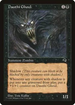 2x Dauthi Ghoul TMP HP MTG - Image 1