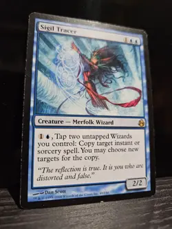 MTG Sigil Tracer - Morningtide - Lightly Played - Image 1