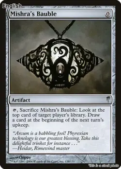 MTG Mishra's Bauble [CSP - 138] MP - Image 1