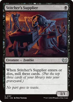 Stitcher's Supplier [Duskmourn: House of Horror Commander] Magic MTG - Image 1