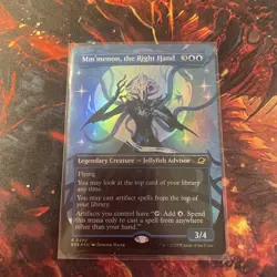 MTG - Mm'menon, the Right Hand (Borderless) Edge of Eternities Foil - Image 1
